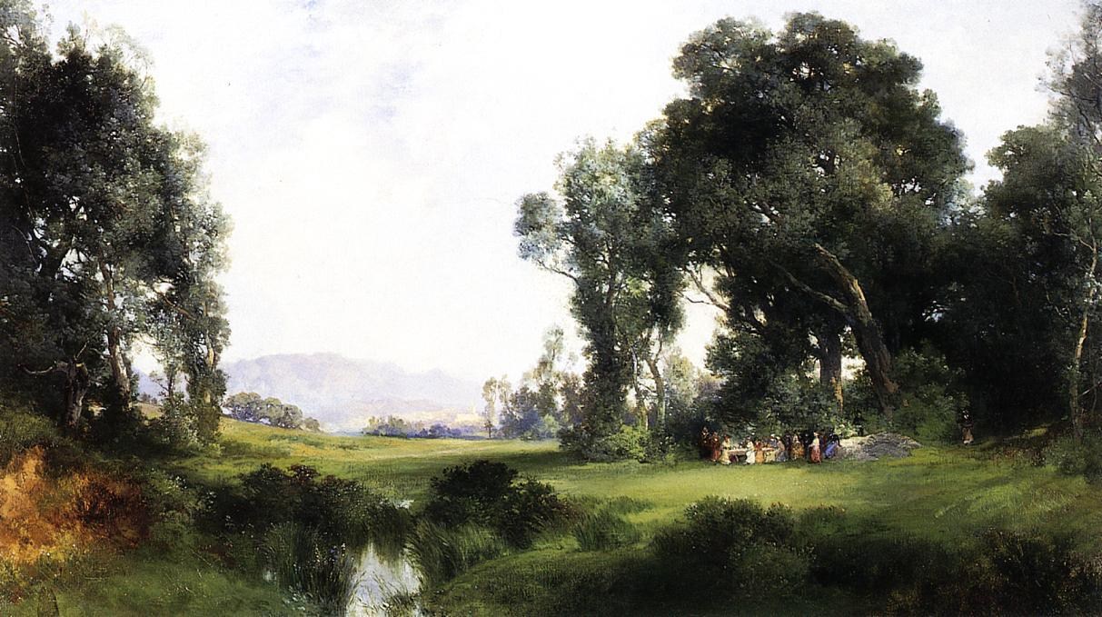 Thomas Moran The Picnic